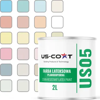 barva na zeď BARVA BARVA NA ZEĎ 18 ODSTÍNŮ 2L MATNÁ NA STĚNY A STROPY