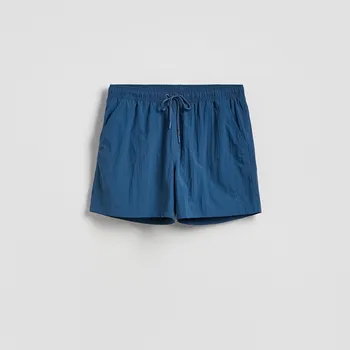 Pánské kalhoty Reserved - Plážové šortky - ocelově modrá - 151CT-95X - 151CT-95X-XXL