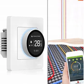 Moes ZigBee Termostat pro elektrické podlahové topení 16A Bílý