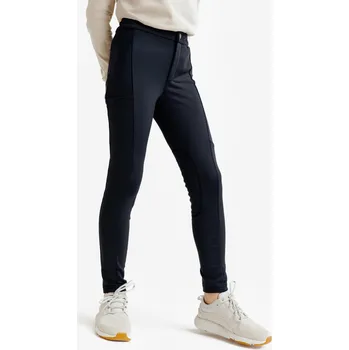 Jezdecké kalhoty FOUGANZA Dětské zimní hřejivé rajtky 100 Warm 12 LET ČERNÁ