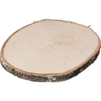 Kuchyňské prkénko Dřevěná podložka z kmene břízy 15-20 cm