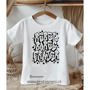 Chlapecké oblečení Tričko jako omalovánka Tričko k vybarvení, dětské, GRAFITI, 1ks zvolte VELIKOST textilu ZDE:: 9/10 let Beagle