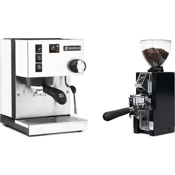 Kávovar Rancilio Silvia BC, white + Eureka Mignon Libra 65 All Purpose,…
