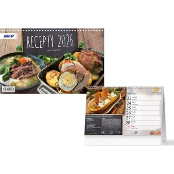 Diář Stolní kalendář 2026 MFP - Recepty
