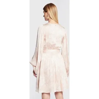 Dámské oblečení Guess Každodenní šaty Noelie W2BK16 WEX90 Růžová Regular Fit L