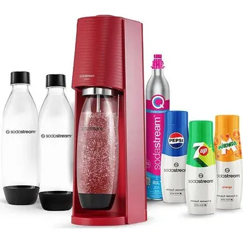 Příprava nápoje SodaStream Terra Red + Náhradní láhev SodaStream FUSE 2x1l