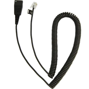 Sluchátka Jabra QD-RJ10, 0,5-2m, coiled - Cisco