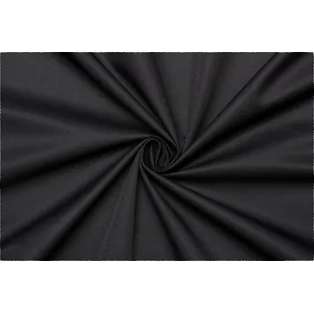 Kepr (Twill) směsový - Černý