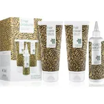 Australian Bodycare 3 Hair Products šampon pro suché vlasy a citlivou pokožku hlavy s Tea Tree oil 200 ml + pečující kondicionér pro šupinatou a podrážděnou pokožku 200 ml + zklidňující sérum pro suchou a svědící pokožku hlavy 150 ml kosmetická sada