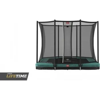 Trampolína Trampolína BERG Ultim Favorit InGround 280 Green s ochrannou sítí Comfort
