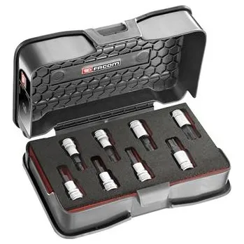 Bit Facom JTM.J8MGRPPB Sada nástrčných hlavic 3/8" MBOX šestihran (8 ks)