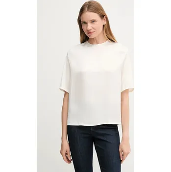 Dámská halenka Halenka Tommy Hilfiger WW0WW45900 béžová 01X, vel. 34