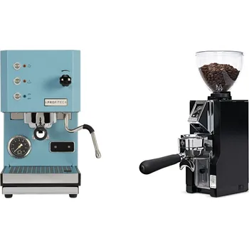 Kávovar Profitec GO, blue + Eureka Mignon Libra 65 All Purpose, CR black