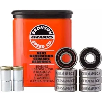 Ložisko k in-line bruslím Keramická ložiska BRONSON Speed Co. Ceramic