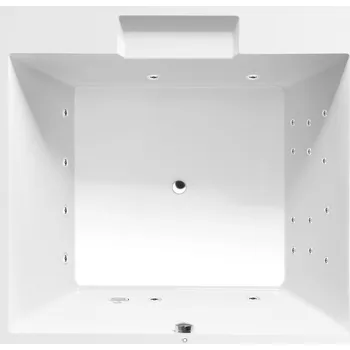 Vana CAME hydromasážní vana, 175x175x50cm, Attraction Hydro, chrom