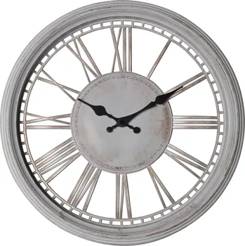 Hodiny Nástěnné hodiny DOME šedá Ø 40 cm Mybesthome