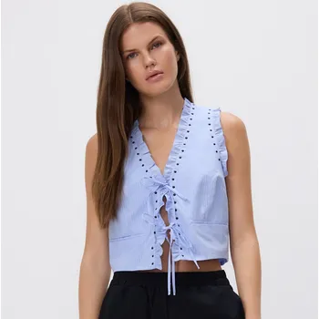 Reserved - Vesta se zavazováním - světle modrá - 273GC-50X - 273GC-50X-M