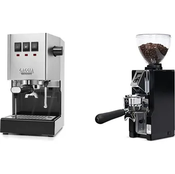 Kávovar Gaggia Classic E24 BC, stainless steel + Eureka Mignon Libra 65…