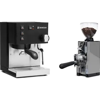 Kávovar Rancilio Silvia E, black + Eureka Mignon Libra 65 All Purpose,…