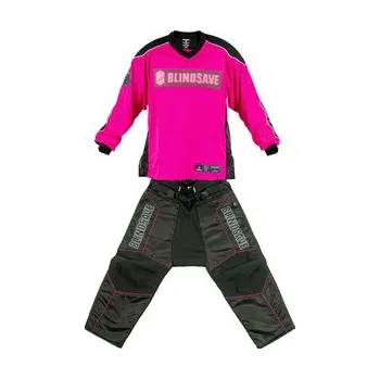 Florbalový dres BlindSave Limited edition LEGACY set Florbalový brankářský set XL, černá / růžová