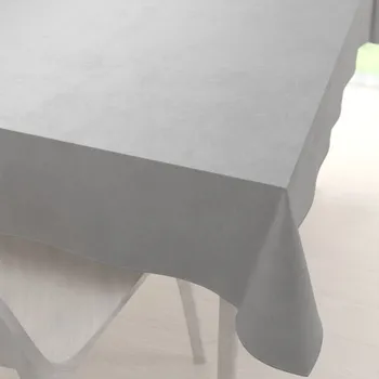 ubrus Velký sametový obdélníkový ubrus Velvet Premium SVP-039 Šedý 160x200 cm