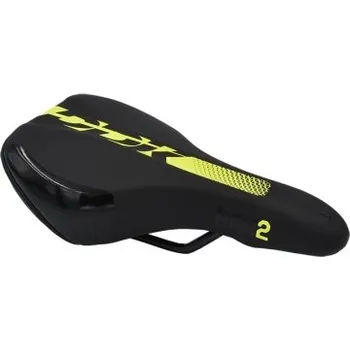 Sedlo na kolo sedlo dětské DDK D2004V černo-žluté - Černo-žluté, 230x140mm