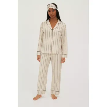 Souprava dámského spodního prádla Calvin Klein Premium Gift Set Pant Set – Dámský pyžamový set, vel. L