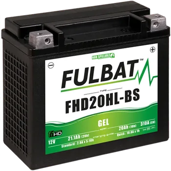 Motobaterie Gelová baterie fulbat fhd20hl-bs gel (harley.d) (yhd20hl-bs gel) 550881 700.550881