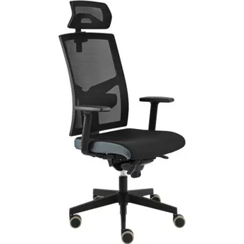 Židle kancelářská Game Šéf VIP, hlavová opěrka, černá