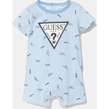 Dětské rampery Guess P5GG00 K6YW1 P5GG00.K6YW1.PPYA modrá 50X, vel. 68-76