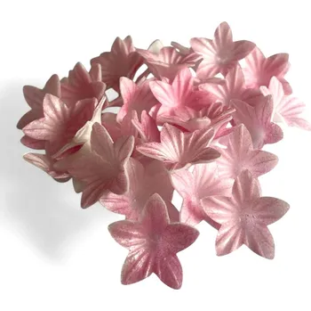 Čokoláda Hospodyňkám.cz Jedlý papír 3D mini kvítky růžové 40ks