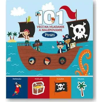 Bystrá hlava 101 vecí na hľadanie a nalepovanie Piráti