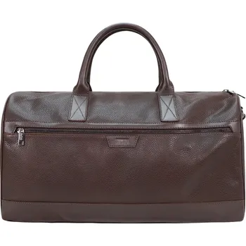 Cestovní taška STORM Cares Leather Holdall Brown