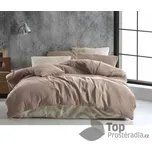 Prodloužené mušelínové povlečení 140x220+70x90 Béžové