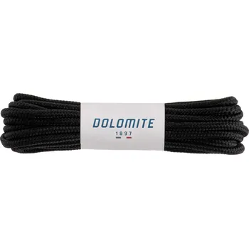 Tkaničky do bot DOLOMITE Laces 54 High, Black L (175cm) velikost: L