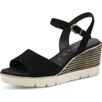 Dámské sandále Dámské sandály na klínku Tamaris 1-28360-44 001 černé 36