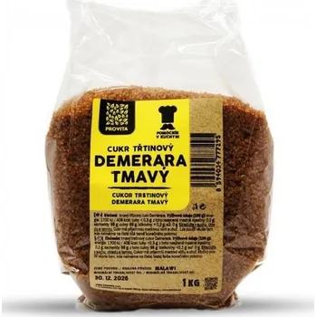 Cukr Cukr třtinový tmavý Demerara 1kg, Provita