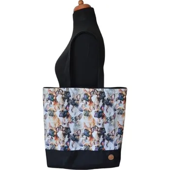 Šatoli.cz Dámská nákupní taška Buldočci