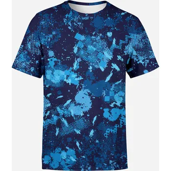 Pánské tričko UTOPY Pánské sportovní tričko Splash Of Blue Velikost: 5XL