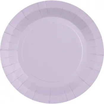 Talíř Santex Talíře papírové lila 22,5 cm 10 ks