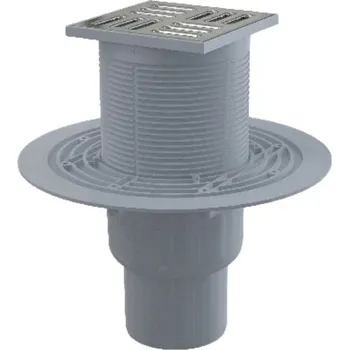 Alcadrain Vpusť podlahová COMFORT 100x100 - spodní