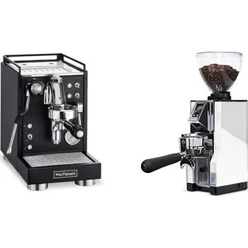 Kávovar La Pavoni Mini Cellini, black + Eureka Mignon Libra 65 All…