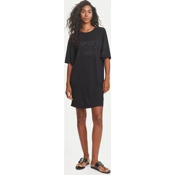 Dámské šaty Emporio Armani Každodenní šaty EW000618 AF12187 UC001 Černá Loose Fit XS