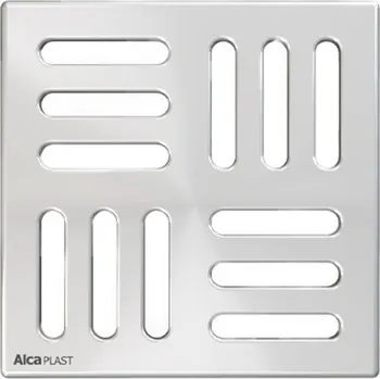 Sprchový držák Alcadrain Mřížka 102 × 102 nerez