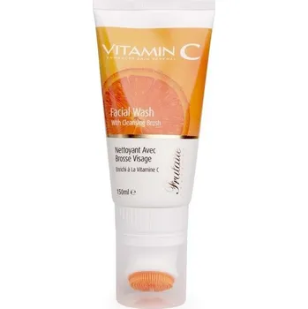 Arganicare - Vitamin C Facial Wash With Cleansing Brush Čistící gely 150 ml unisex