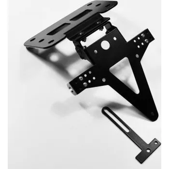 Držák SPZ HSM Držák SPZ SUZUKI GSX-R 600/750 04-05, nastavitelný, černý, s držákem odrazky