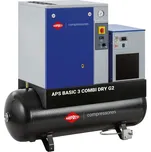 Airpress Šroubový kompresor APS 3 Basic G2 Combi Dry 10 barů 3 KM/2,2 kW 294 l/min 200 l 362953