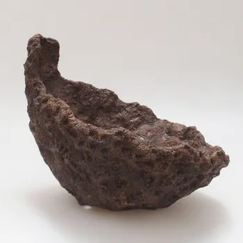 Květináč Keramická Skořápka 17,5 x 16 x 17,5 cm hnědá