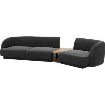 Pohovka Micadoni Sametová pohovka Miley 303 cm