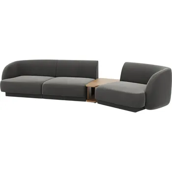 Pohovka Micadoni Miley Šedá